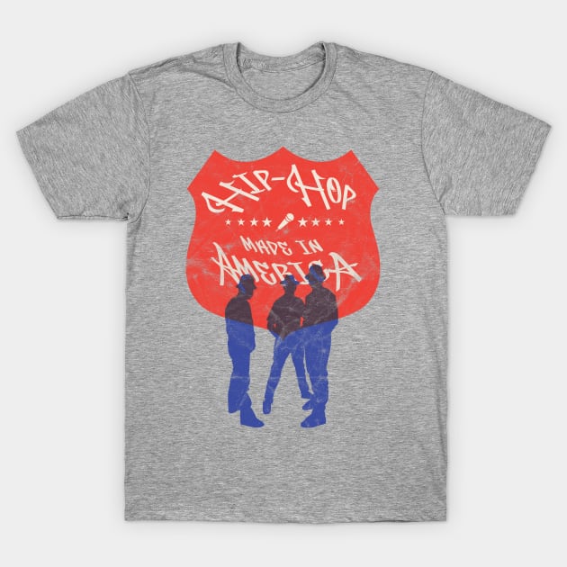 Hip-Hop Made in America T-Shirt by Hey Trutt